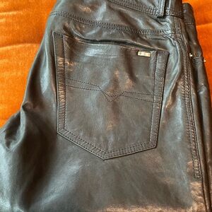 Diesel leather pants